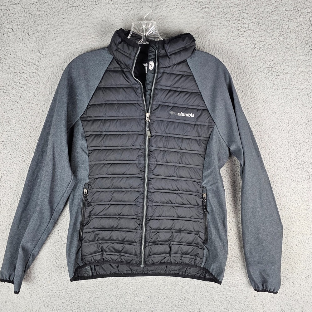 Columbia Flash Forward Hybrid Jacket Womens Medium 650 Down Full Zip 1682751